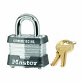 Master Lock Padlock Steel 3/4In Vrtcl Ka 3KA0895